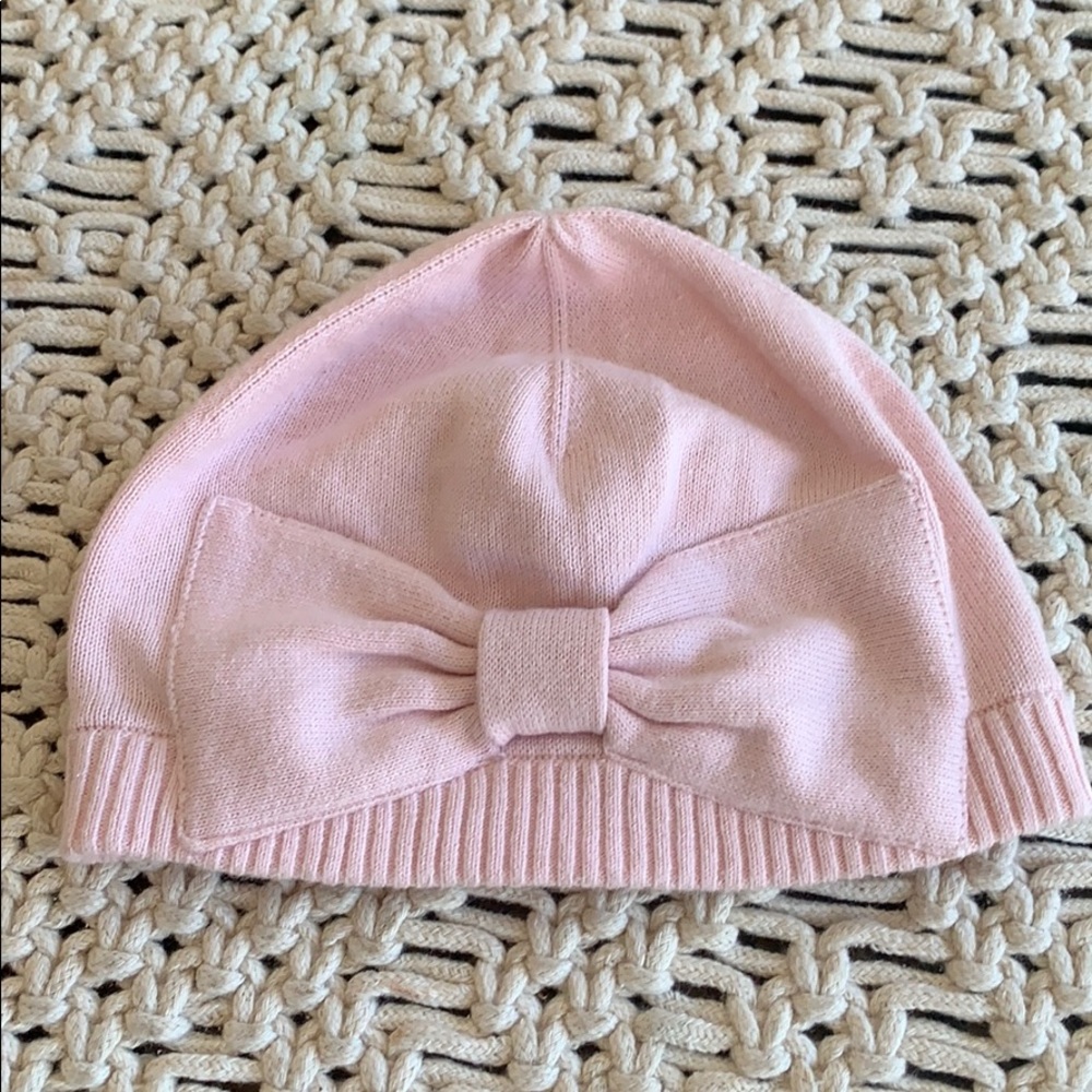 lot of baby winter hats mud pie & gap pink EUC - Picture 3 of 3